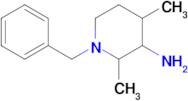 1-Benzyl-2,4-dimethylpiperidin-3-amine