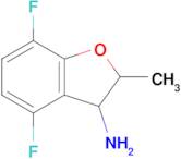 4,7-Difluoro-2-methyl-2,3-dihydrobenzofuran-3-amine