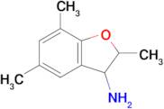 2,5,7-Trimethyl-2,3-dihydrobenzofuran-3-amine