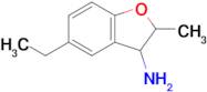 5-Ethyl-2-methyl-2,3-dihydrobenzofuran-3-amine