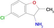 5-Chloro-2-methyl-2,3-dihydrobenzofuran-3-amine