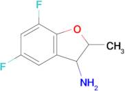 5,7-Difluoro-2-methyl-2,3-dihydrobenzofuran-3-amine