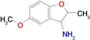 5-Methoxy-2-methyl-2,3-dihydrobenzofuran-3-amine