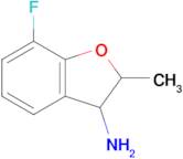 7-Fluoro-2-methyl-2,3-dihydrobenzofuran-3-amine