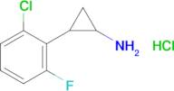 2-(2-Chloro-6-fluorophenyl)cyclopropan-1-amine hydrochloride