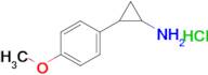 2-(4-Methoxyphenyl)cyclopropan-1-amine hydrochloride