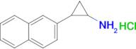 2-(Naphthalen-2-yl)cyclopropan-1-amine hydrochloride