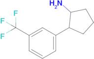 2-(3-(Trifluoromethyl)phenyl)cyclopentan-1-amine