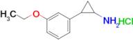 2-(3-Ethoxyphenyl)cyclopropan-1-amine hydrochloride