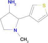 1-Methyl-2-(thiophen-3-yl)pyrrolidin-3-amine