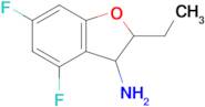 2-Ethyl-4,6-difluoro-2,3-dihydrobenzofuran-3-amine