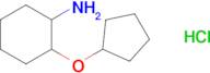 2-(Cyclopentyloxy)cyclohexan-1-amine hydrochloride