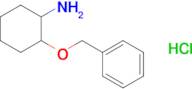 2-(Benzyloxy)cyclohexan-1-amine hydrochloride