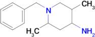 1-Benzyl-2,5-dimethylpiperidin-4-amine