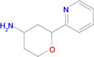 2-(Pyridin-2-yl)tetrahydro-2h-pyran-4-amine