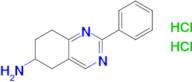 2-Phenyl-5,6,7,8-tetrahydroquinazolin-6-amine dihydrochloride