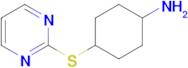 4-(Pyrimidin-2-ylthio)cyclohexan-1-amine