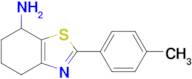 2-(P-tolyl)-4,5,6,7-tetrahydrobenzo[d]thiazol-7-amine