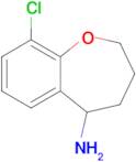 9-Chloro-2,3,4,5-tetrahydrobenzo[b]oxepin-5-amine