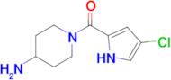 (4-Aminopiperidin-1-yl)(4-chloro-1h-pyrrol-2-yl)methanone