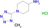 1-(1-Methyl-1h-tetrazol-5-yl)piperidin-4-amine hydrochloride