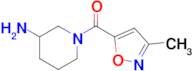 (3-Aminopiperidin-1-yl)(3-methylisoxazol-5-yl)methanone