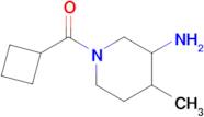 (3-Amino-4-methylpiperidin-1-yl)(cyclobutyl)methanone