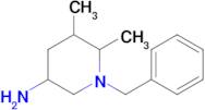 1-Benzyl-5,6-dimethylpiperidin-3-amine