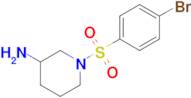 1-((4-Bromophenyl)sulfonyl)piperidin-3-amine