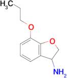 7-Propoxy-2,3-dihydrobenzofuran-3-amine