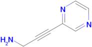 3-(Pyrazin-2-yl)prop-2-yn-1-amine