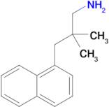 2,2-Dimethyl-3-(naphthalen-1-yl)propan-1-amine