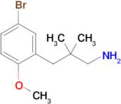 3-(5-Bromo-2-methoxyphenyl)-2,2-dimethylpropan-1-amine