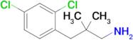 3-(2,4-Dichlorophenyl)-2,2-dimethylpropan-1-amine