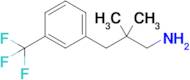 2,2-Dimethyl-3-(3-(trifluoromethyl)phenyl)propan-1-amine