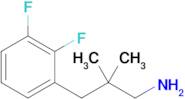 3-(2,3-Difluorophenyl)-2,2-dimethylpropan-1-amine