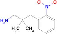 2,2-Dimethyl-3-(2-nitrophenyl)propan-1-amine