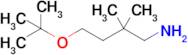 4-(Tert-butoxy)-2,2-dimethylbutan-1-amine