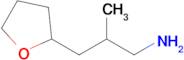 2-Methyl-3-(tetrahydrofuran-2-yl)propan-1-amine