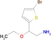 2-(5-Bromothiophen-2-yl)-2-ethoxyethan-1-amine