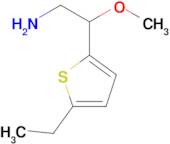 2-(5-Ethylthiophen-2-yl)-2-methoxyethan-1-amine