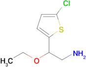 2-(5-Chlorothiophen-2-yl)-2-ethoxyethan-1-amine