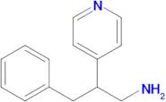 3-Phenyl-2-(pyridin-4-yl)propan-1-amine