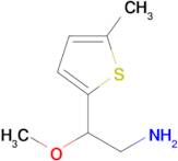 2-Methoxy-2-(5-methylthiophen-2-yl)ethan-1-amine