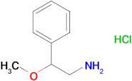 2-Methoxy-2-phenylethan-1-amine hydrochloride