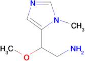 2-Methoxy-2-(1-methyl-1h-imidazol-5-yl)ethan-1-amine