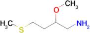 2-Methoxy-4-(methylthio)butan-1-amine