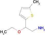 2-Ethoxy-2-(5-methylthiophen-2-yl)ethan-1-amine