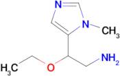 2-Ethoxy-2-(1-methyl-1h-imidazol-5-yl)ethan-1-amine