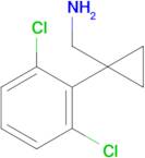 (1-(2,6-Dichlorophenyl)cyclopropyl)methanamine